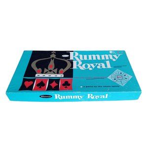 Vintage RUMMY ROYAL by Whitman No. 4713 Michigan Rummy 1962 Game Board And Box